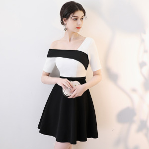 少女晚礼服裙短款