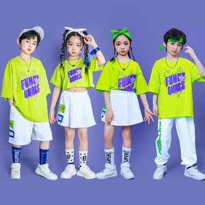 幼儿园小学生春季运动会表演服装儿童啦啦队合唱演出服班服套装