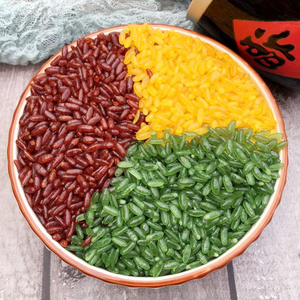 绿颜色大米东北青丝竹香米粗粮谷物制品现磨正东宗北黄金米特产长