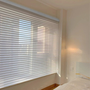 阳台遮阳帘香格里拉窗帘百叶客厅卷帘办公室拉卷式遮光卧室书房