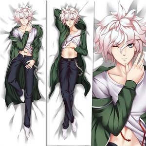 弹丸论破狛枝凪斗动漫等身抱枕腐女睡觉抱枕头大号长条大靠垫套