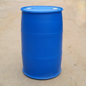 大蓝桶水桶二手塑料柴油桶200升油桶化工桶加厚大胶桶双环桶浮桶
