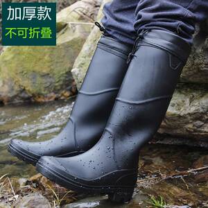 防蛇咬鞋下田插秧裤农村上山下地防蛇雨鞋水鞋钓鱼涉水靴农田干活