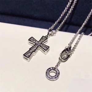 宝格丽项链十字架