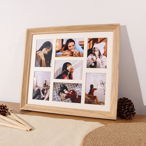 七宫格组合相框diy情侣礼物纪念婚纱照照片打印洗照片做成相册框
