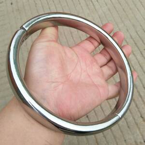 百夫长不锈钢项圈脖圈精制脖套颈套颈圈另类情趣性用品电影道具