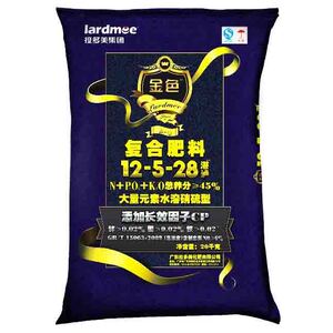 拉多美金色12-5-28氮磷钾硝硫型复合肥花卉蔬菜绿植盆栽农用肥料
