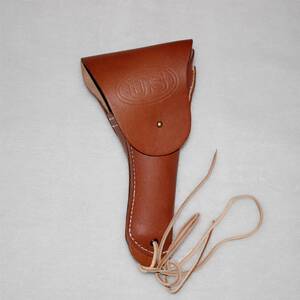 影视表演道具二战wwii美军士兵用1911牛皮枪套us正品腰款歪歪枪套