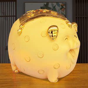 上善好生肖猪成人存钱罐大人用储蓄罐家用个性超大号储钱罐客厅招
