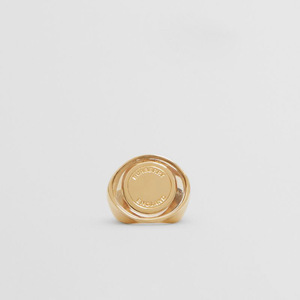 burberry 树脂拼镀金印章戒指 80371331