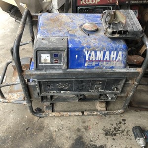 二手进口雅马哈ef6000汽油发电机 5kw 整机原装无拆修 带电启动
