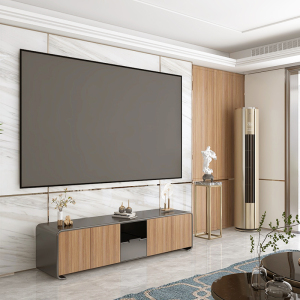 菲涅尔抗光学硬屏投影画框幕布家用客厅壁挂式激光电视短焦灰晶100