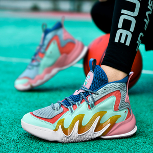 狂潮2代要疯4防滑耐磨篮球鞋男水泥地新款帅气实战高帮学生运动鞋