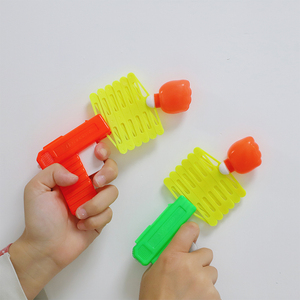 伸缩拳头枪弹簧玩具儿童趣味课堂教具英语老师教学道具搞怪指读器