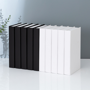 定制纯色假书仿真书装饰品摆件样板房间软装设计展厅道具书壳模型