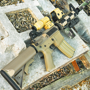 军典m4-cqb自动连发电动枪司马成人男孩真人cs玩具枪专用可以发射