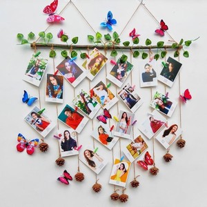 亚克力墙贴3d立体相片框组合挂墙创意背景墙照片墙相框墙33人付款109