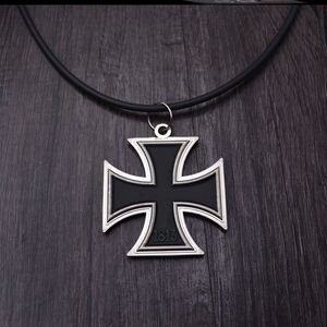 一二战德国铁十字徽章橡树叶德三十字勋德意志帝国普鲁士项链挂件