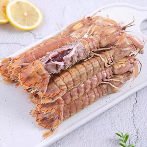 皮皮虾鲜活pp超大特大濑尿带膏母虾虎新鲜冻大虾菇富贵虾爬爬虾婆