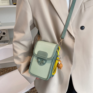 手机软背包小斜挎包女式放手机迷你可爱ins少女心超火外休闲旅游