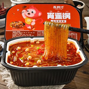 自嗨锅酸辣粉自热粗粉速食红薯粉火锅川粉自热小火锅麻辣烫