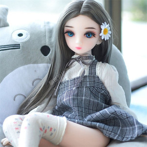 二次元bjd实体手办娃娃关节可动男用可脱玩卧室电脑摆件卡通软胶