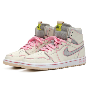 nike aj高帮 王子文同款 甜酷风 奶色 兔八哥 气泡水母 球鞋定制