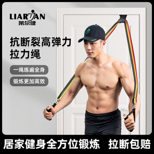 莱尔健多功能拉力绳健身男弹力带阻力带力量训练健身器材家用挂门