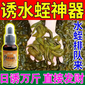 水蛭诱捕剂诱饵野钓捕捉水蛭蚂蟥抓水蛭小药水蛭捕捉器引诱剂饵料