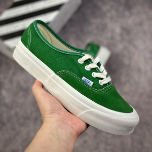 万斯安纳海姆authentic 奶茶墨绿色黑色酒红翻毛皮低帮帆布鞋1人付款