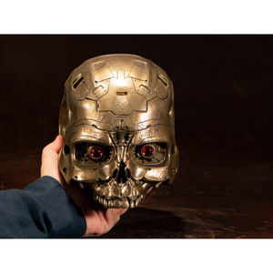 奥格瑞玛阿诺施瓦辛格终结者t800主题储物盒摆件模型冷铸铜