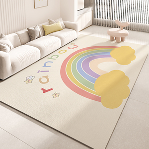 客厅地毯防水pvc可擦免洗家用儿童宝宝卧室垫子爬爬垫地垫爬行垫