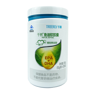 千林鱼油软胶囊200粒epa dha药店同款