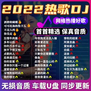 抖音流行新歌dj舞曲车载u盘歌曲精选快手无损音质车用音乐usb优盘