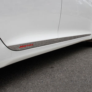 moill名图车门条防撞条车身门板装饰贴门边条车身饰条不绣钢红标