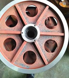 锯力煌晨龙4232金属带锯床配件伟业主动轮从动轮被动轮4028带锯轮