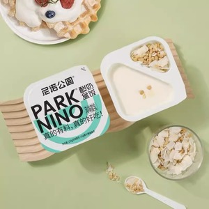 尼诺公园低温酸奶8盒装冰淇淋搅拌嚼拌风味发酵乳坚果酸奶全家福