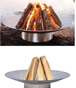 篝火晚会大火盆户外