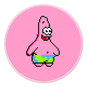 马赛克派大星家用儿童爬爬垫客厅茶几卧室床边毯入户门脚垫可机洗