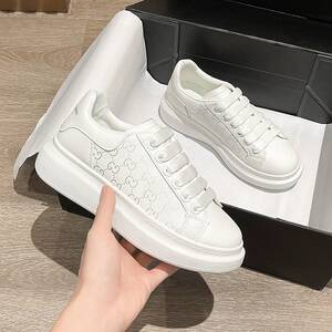 马克华菲女鞋新款2022爆款麦昆小白鞋春夏季ins潮超火港风休闲运