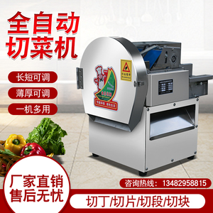 多功能切菜机商用食堂用切酸菜辣椒葱花韭菜机切段切丝切片机