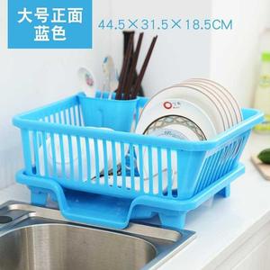 三层碗筷家用打孔架加厚滴水塑料双层厨房空碗架水槽沥水碗篮