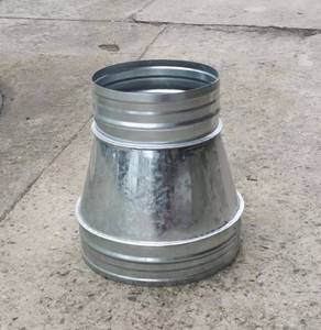 变径大小头风管配件优质不锈钢镀锌白铁皮异径转接头其他规格定制