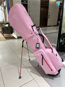 GFORE高尔夫球包女士24夏款粉色支架包便携式休闲球杆包韩国代购