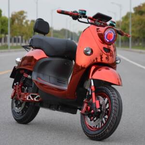 国标可上牌小龟王120v高速改装电摩踏板电动车锂电池72小绵羊爆改