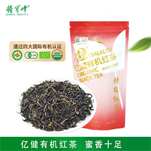 2024新茶亿健明前有机红茶特级养胃红茶叶蜜浓香型昭平茶叶自己喝