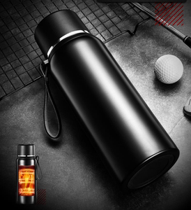 司机专用水杯一升保温杯杯盖可当杯子大容量特大号304不锈钢防摔