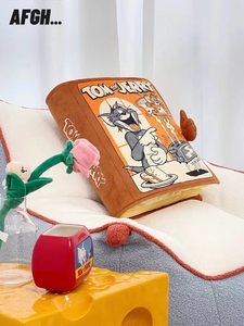 现货正版AFGH华纳猫和老鼠经典漫画书本抱枕坐垫靠垫可展开靠背
