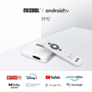 mecool km2奈飞无线高清电视盒子netflix机顶盒原生安卓系统tvbox