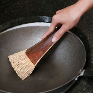 不粘油老式椰子毛刷刷洗炊帚家用不粘锅刷子洗锅神器油碗清洁去污